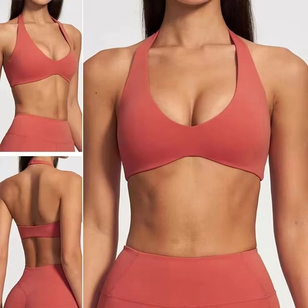 Sports Equipment Logos - Sports Underwear Women Halter V Neck