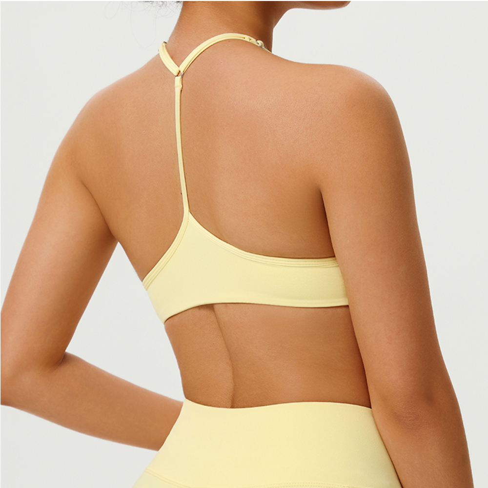 Sports Equipment Logos - Women Underwear Breathable Sports Bra Shockproof