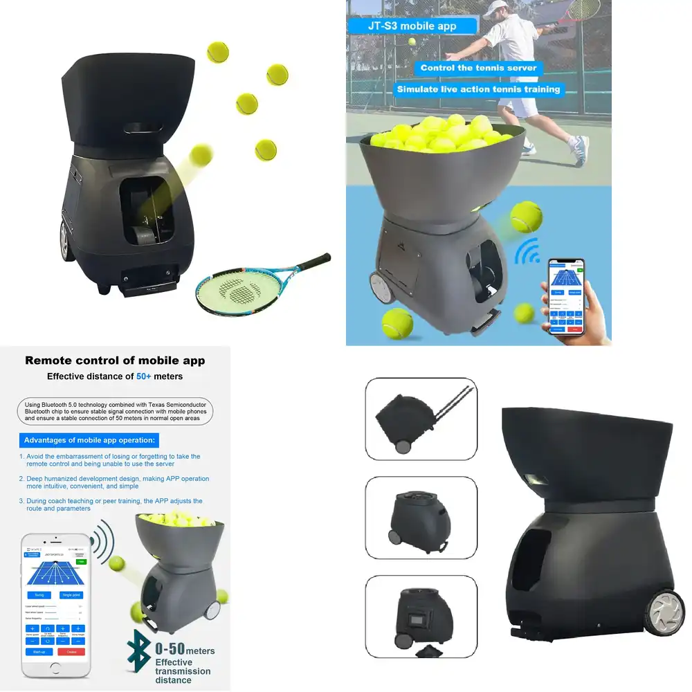 Auto Tennis Ball Feeding Shoot - Sports Equipment App review and price