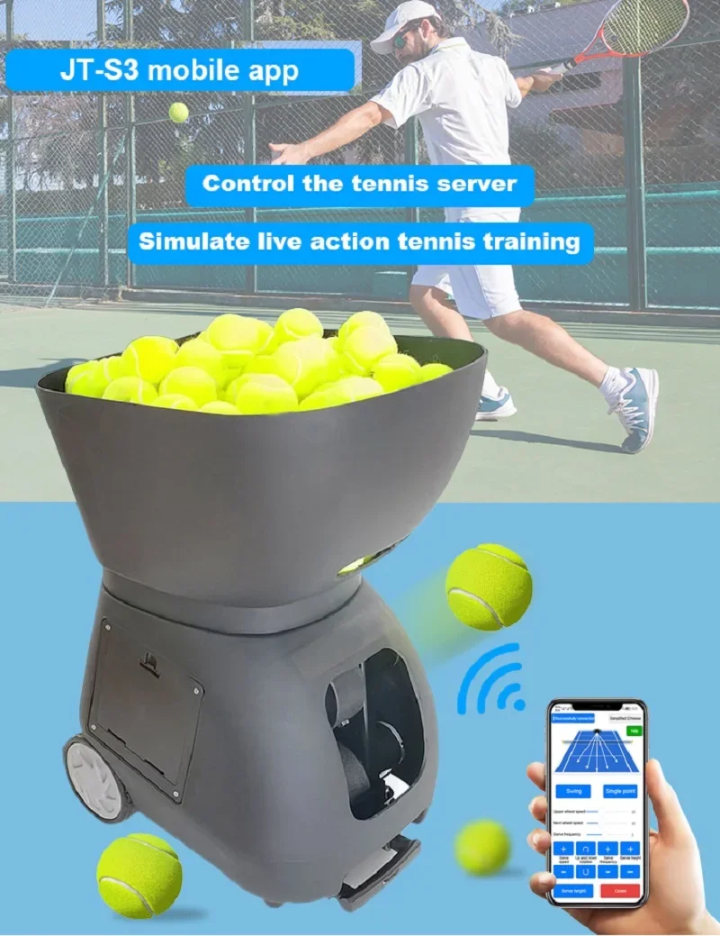 Auto Tennis Ball Feeding Shoot - Sports Equipment App review and price