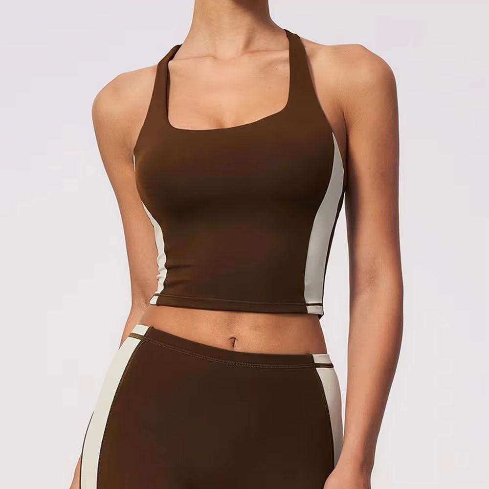 Women Halter Color Block Padde - Sports Equipment Logos review and price