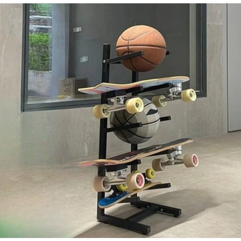 Skateboard Equipment Rack Inte - Sports Equipment Football review and price