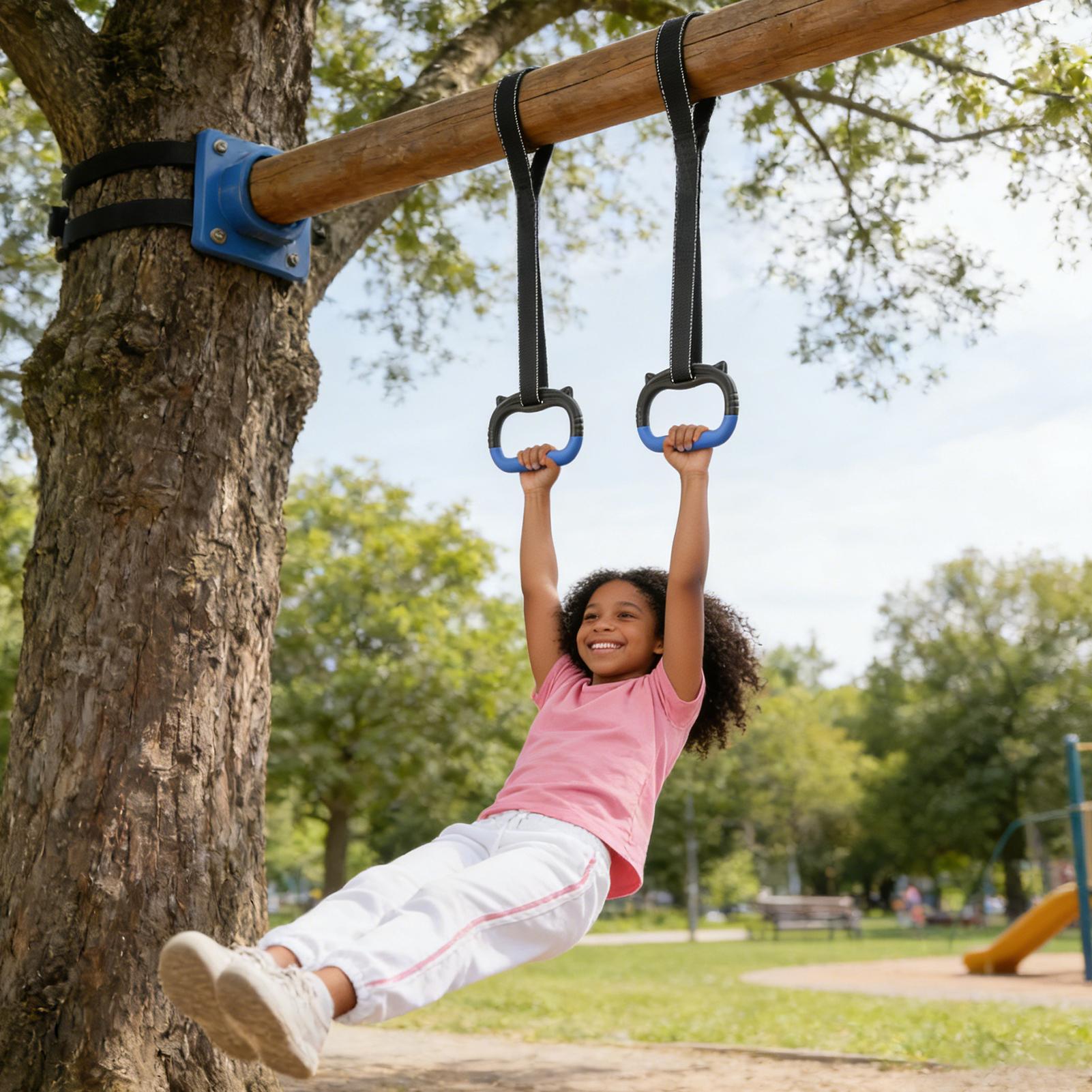 Gymnastic Rings Set Childrens  - Sports Equipment Kit review and price