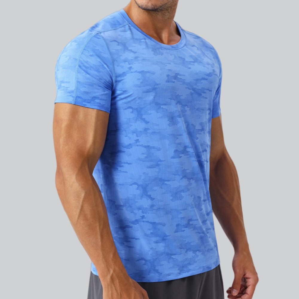 Men's Round Neck T-Shirt Sport - Sports Equipment Logos review and price