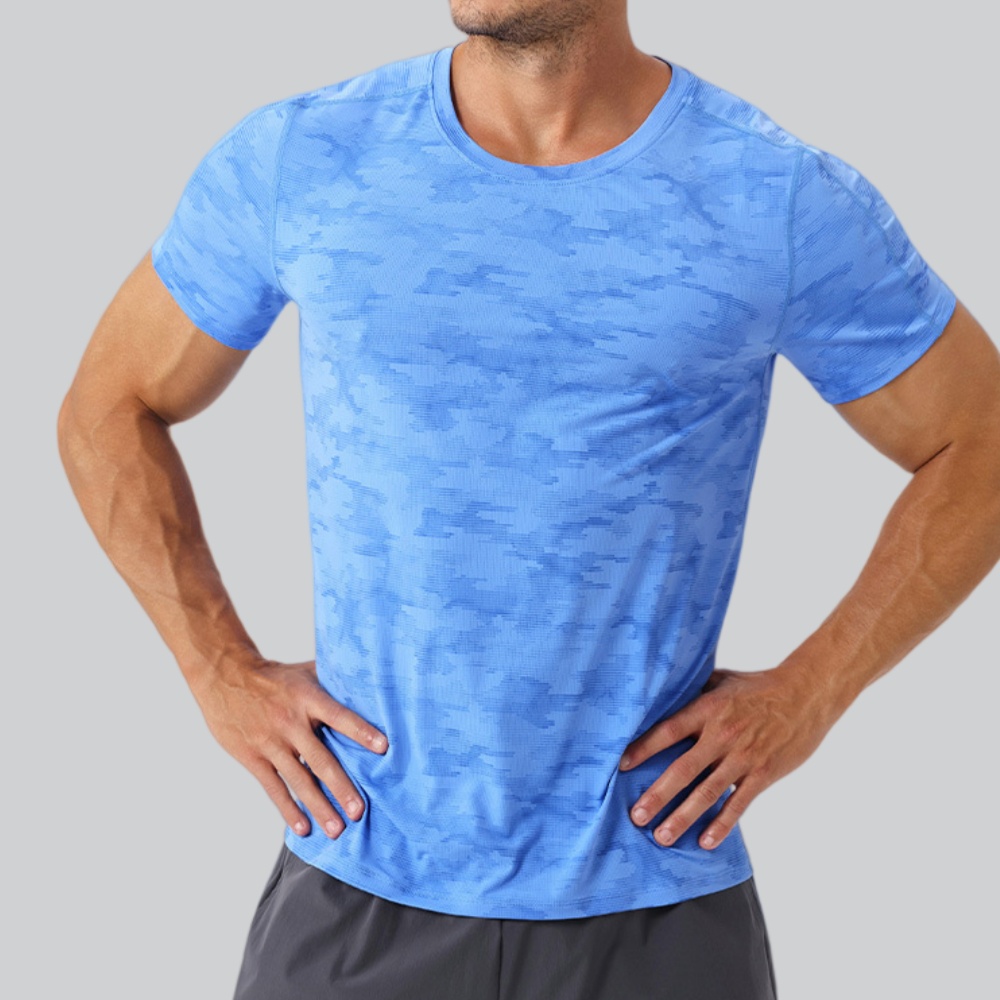 Men's Round Neck T-Shirt Sport - Sports Equipment Logos review and price