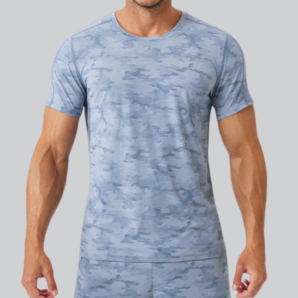 Men's Round Neck T-Shirt Sport - Sports Equipment Logos review and price