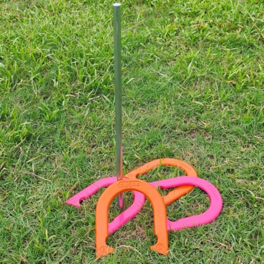 Backyard and beach outdoor gam - Horseshoe Game Set review and price