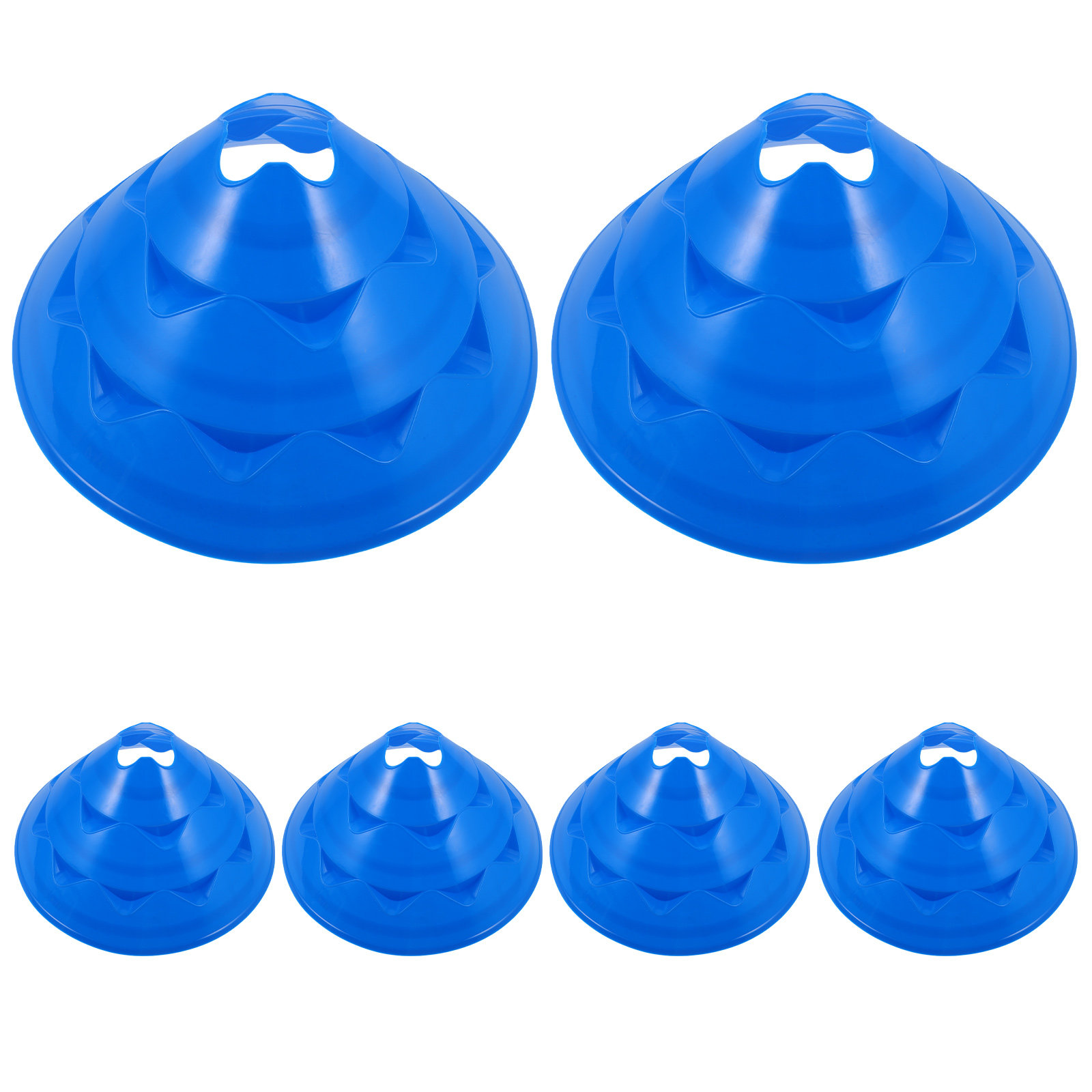 6Pcs Soccer Training Cones Agi - Sports Equipment Football review and price