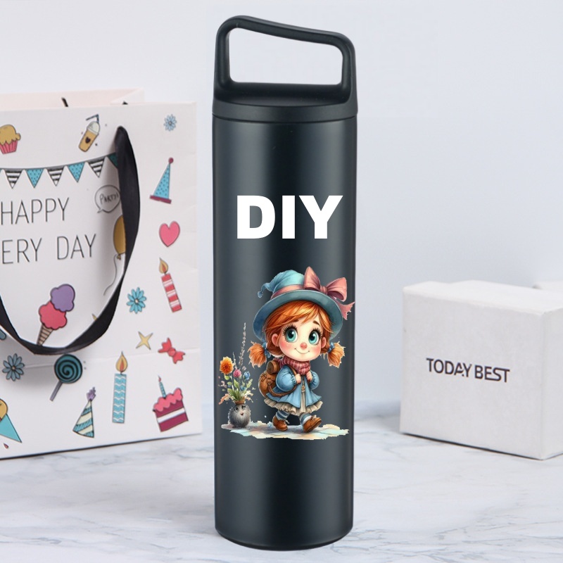 1pcs 500ml New Wide-mouth Stai - Sports Equipment Logos review and price