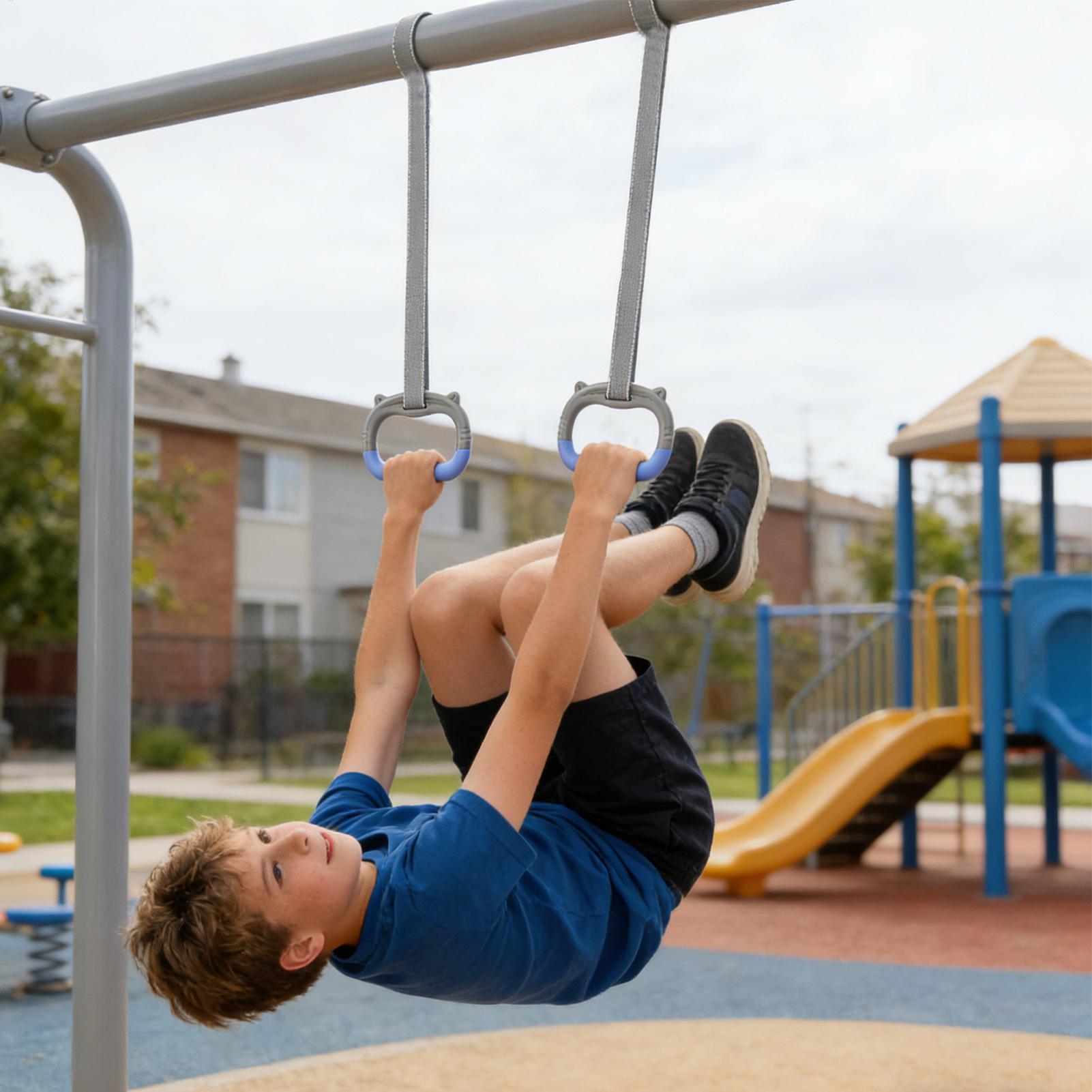 Gymnastic Rings Set Childrens  - Sports Equipment Kit review and price