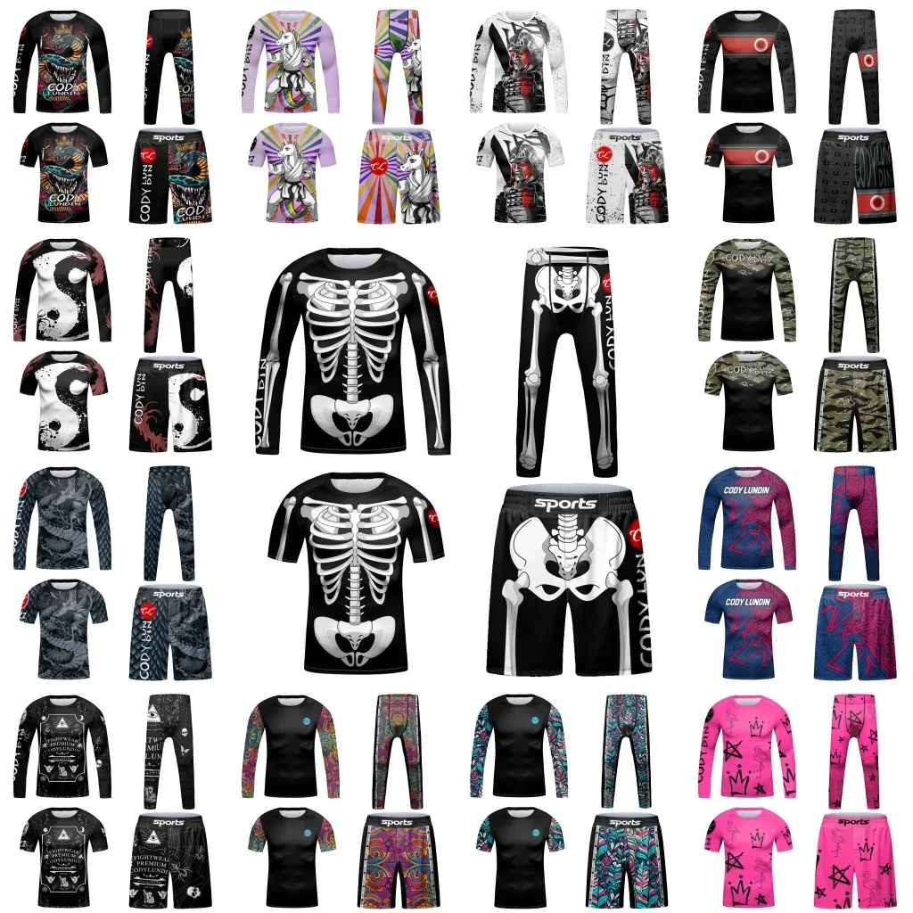 Kids Jiu Jitsu MMA BJJ Rashgua - Sports Equipment For Boys review and price