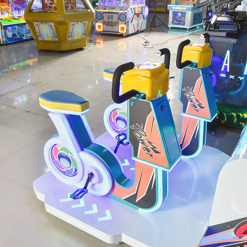 Coin-operated bicycle simulati - Sports Equipment Video review and price